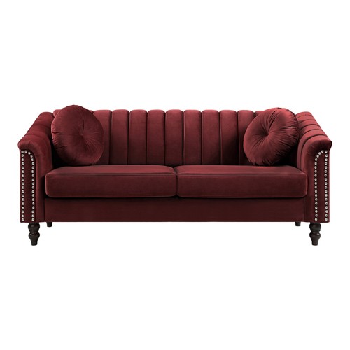 Red flannel contemporary - red,